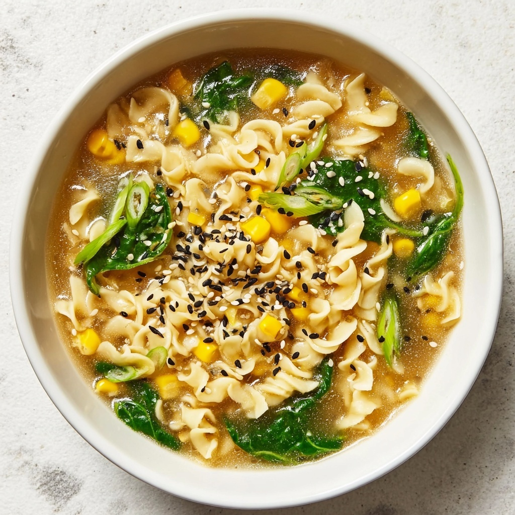 Elevated Ramen Egg Drop Recipe - Recipe Image