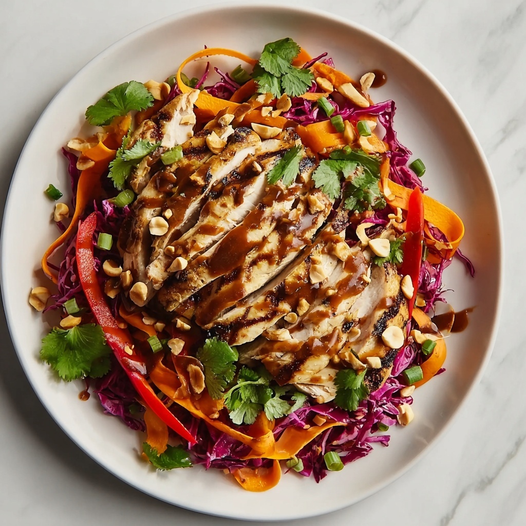 Carrot Ribbon Chicken Slaw Recipe - Recipe Image