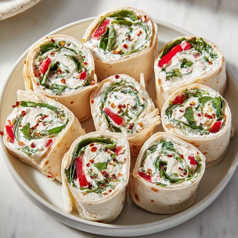 Christmas Scarf Tortilla Roll-Ups Recipe