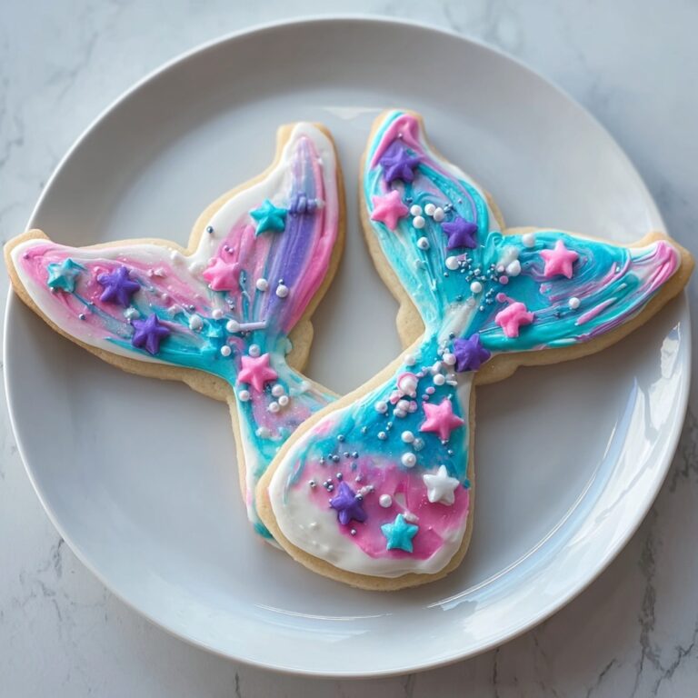 Mermaid Tail Under Sea Cookies Recipe