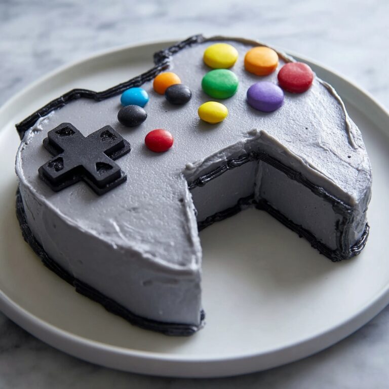 Pixel Perfect Game Controller Cake Recipe