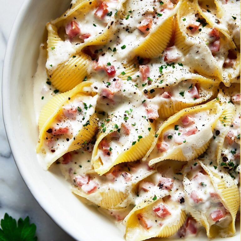 Chicken Cordon Bleu Stuffed Shells Recipe