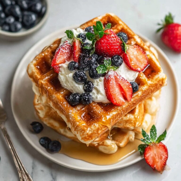 Cottage Cheese Waffles: High-Protein Breakfast Recipe