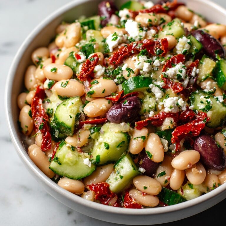 Mediterranean White Bean Salad Recipe Fresh and Easy Recipe