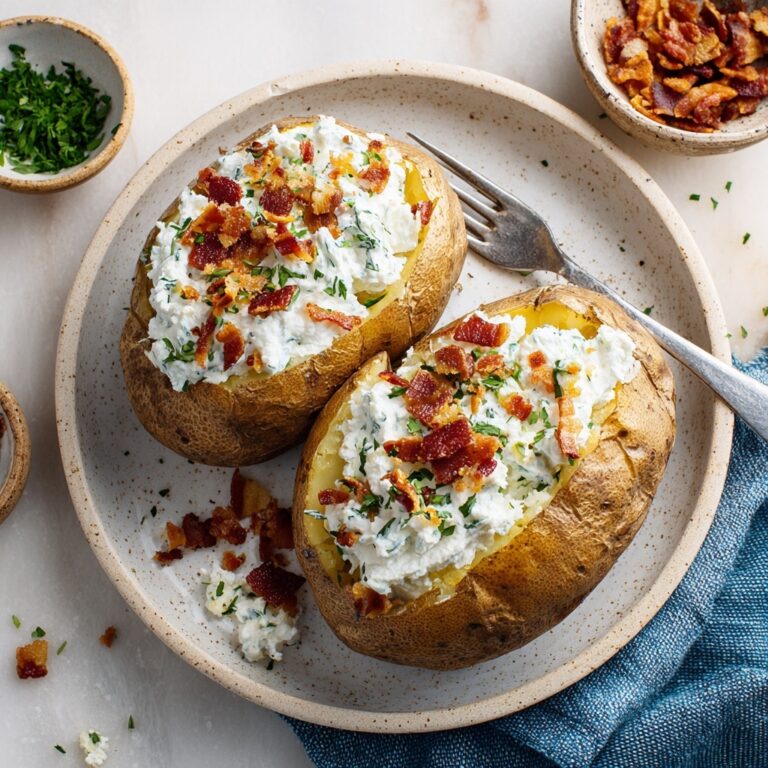 Baked Potato Recipe Crispy Skin and Fluffy Inside Recipe