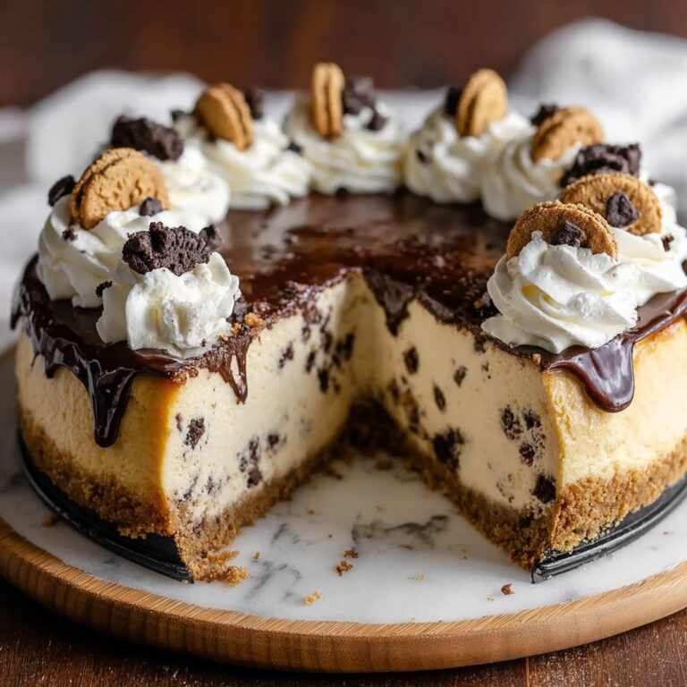 Chocolate Chip Cookie Dough Cheesecake Recipe