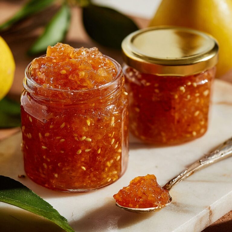 Pear Preserves Recipe: Easy Homemade Sweet Spread Recipe