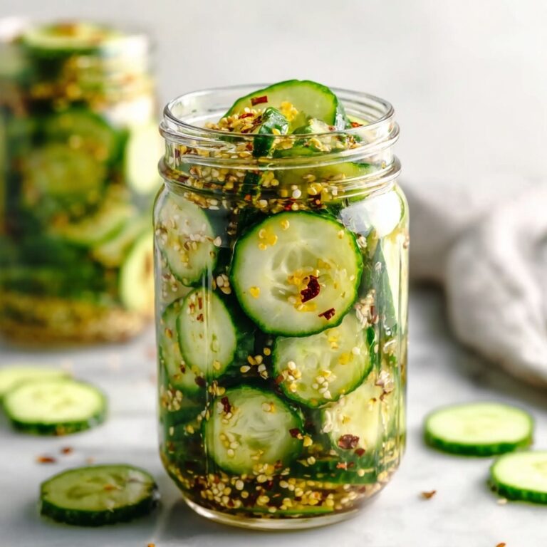Refrigerator Pickles Recipe