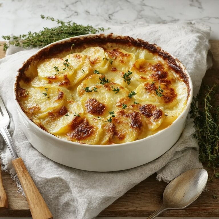 Garlic Potato Gratin Recipe