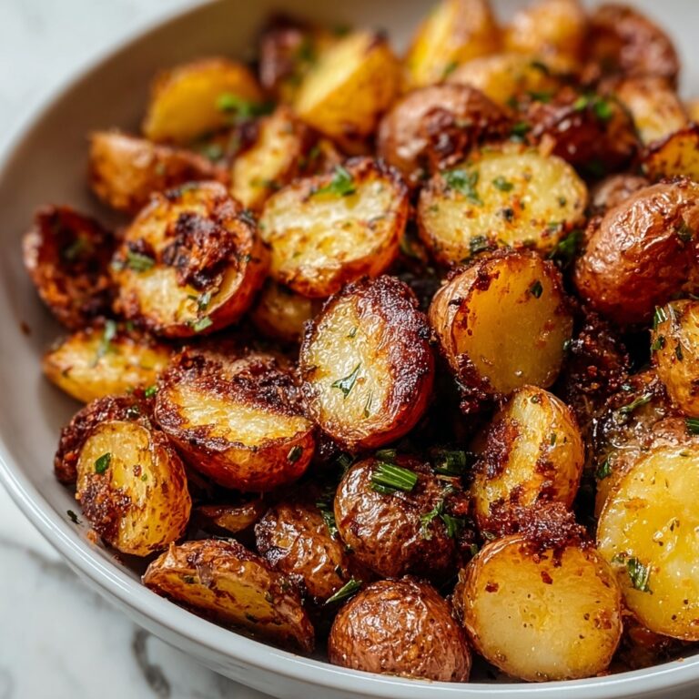 Roasted Mini Potatoes with Garlic and Herbs Recipe