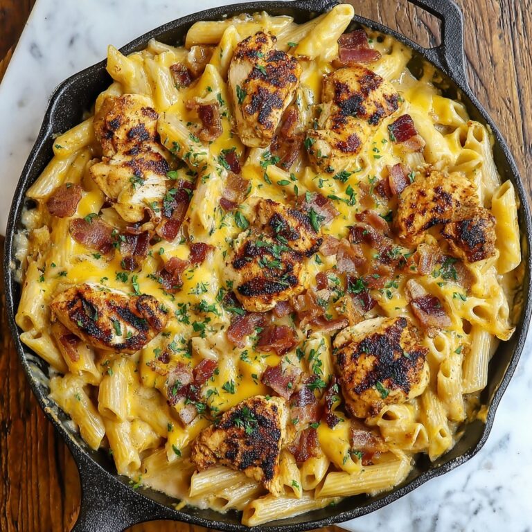 Crack Chicken Penne Pasta Recipe