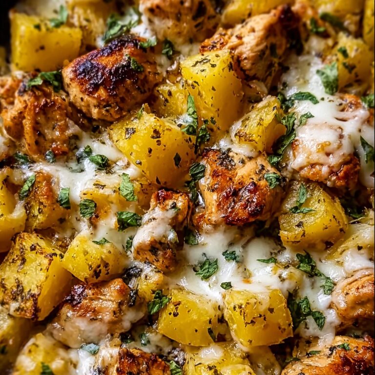 Garlic Parmesan Chicken and Potatoes Recipe