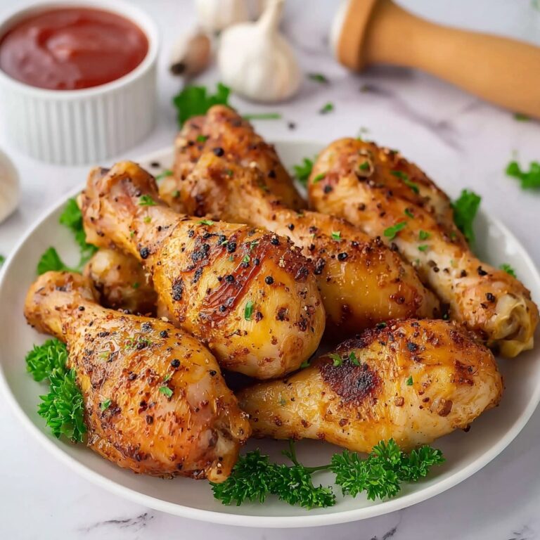 Oven Baked Chicken Drumsticks Recipe
