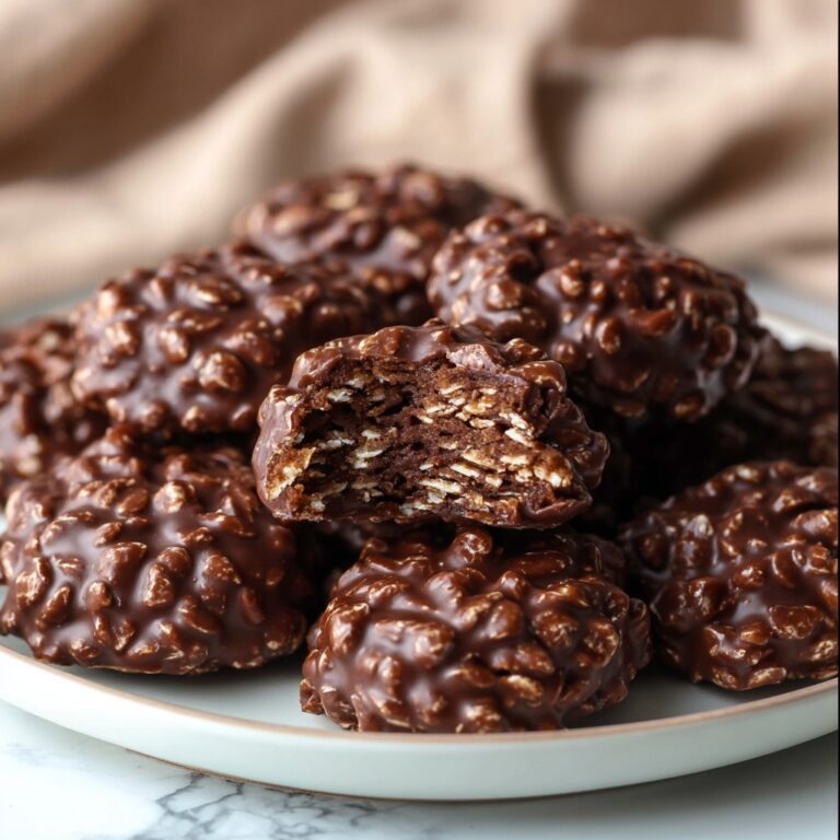 Chocolate No-Bake Cookies Recipe
