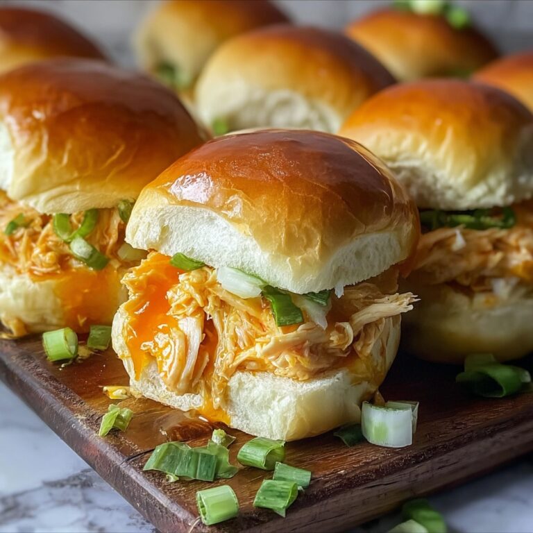 Spicy Buffalo Chicken Sliders Recipe