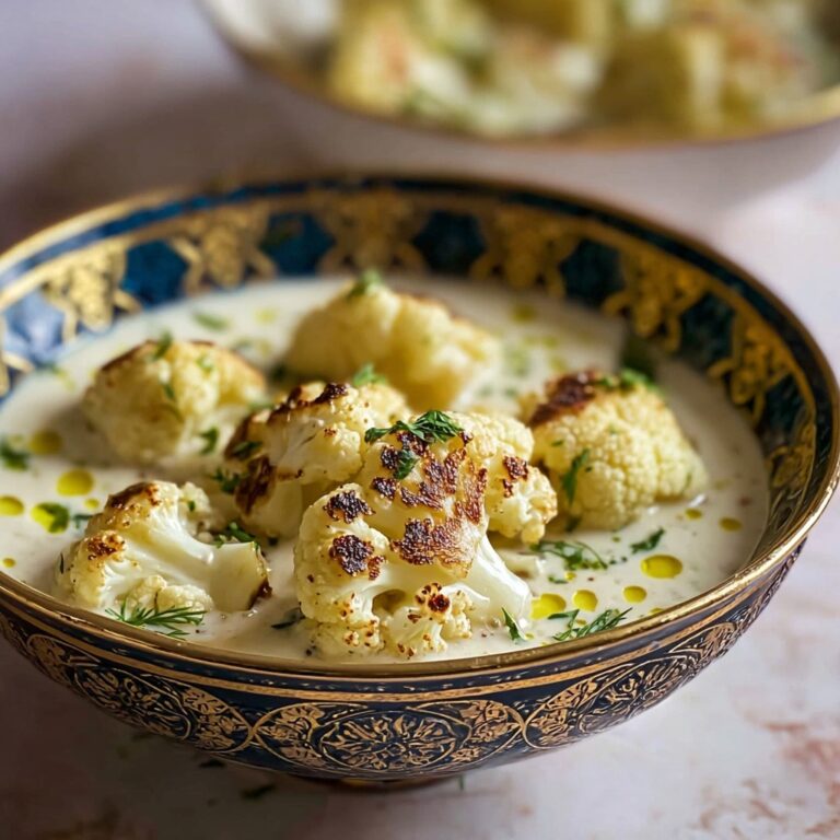Mediterranean-Style Cauliflower Soup Recipe