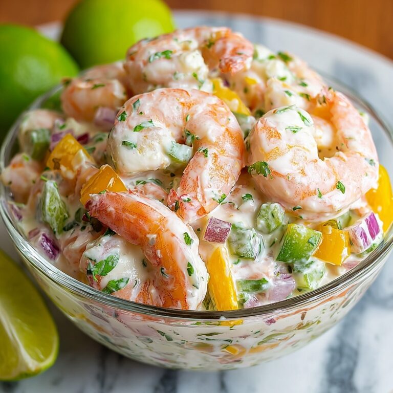 Lemon Herb Shrimp Salad with Mixed Greens and Fresh Vegetables Recipe