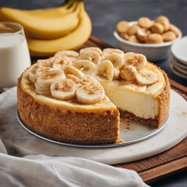 Old-Fashioned Banana Pudding Cheesecake Recipe