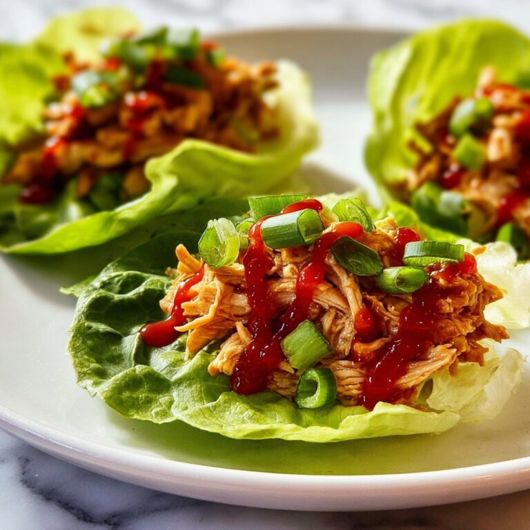 Spicy Thai Chicken Lettuce Wraps Recipe