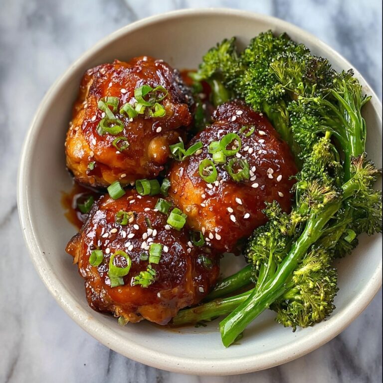 Easy Soy Garlic Chicken Thighs Recipe