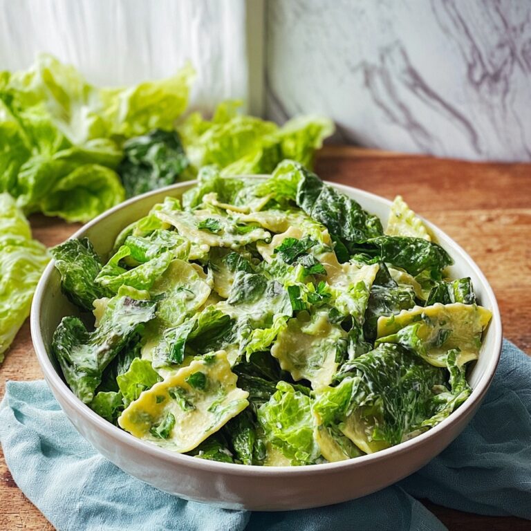 Green Goddess Salad with Fresh Herbs and Crunchy Nuts Recipe