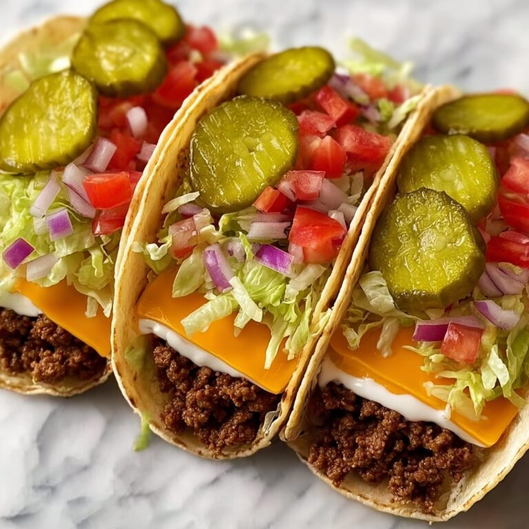Animal Style Smashburger Tacos Recipe