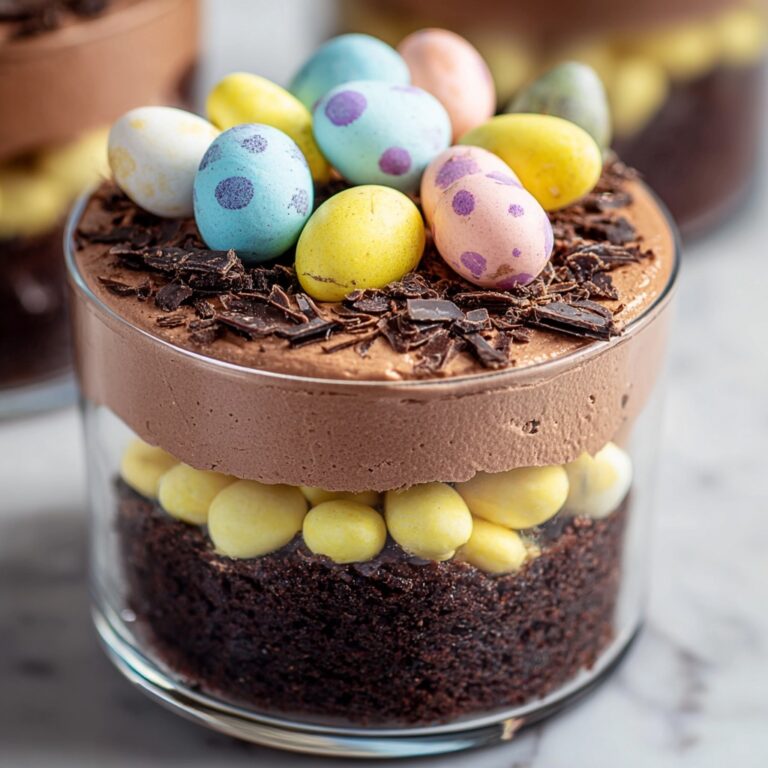 Mini Eggs Easter Brownie Parfaits Recipe