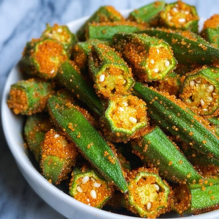 Crispy Air Fryer Okra That Will Change Your Snack Game Recipe