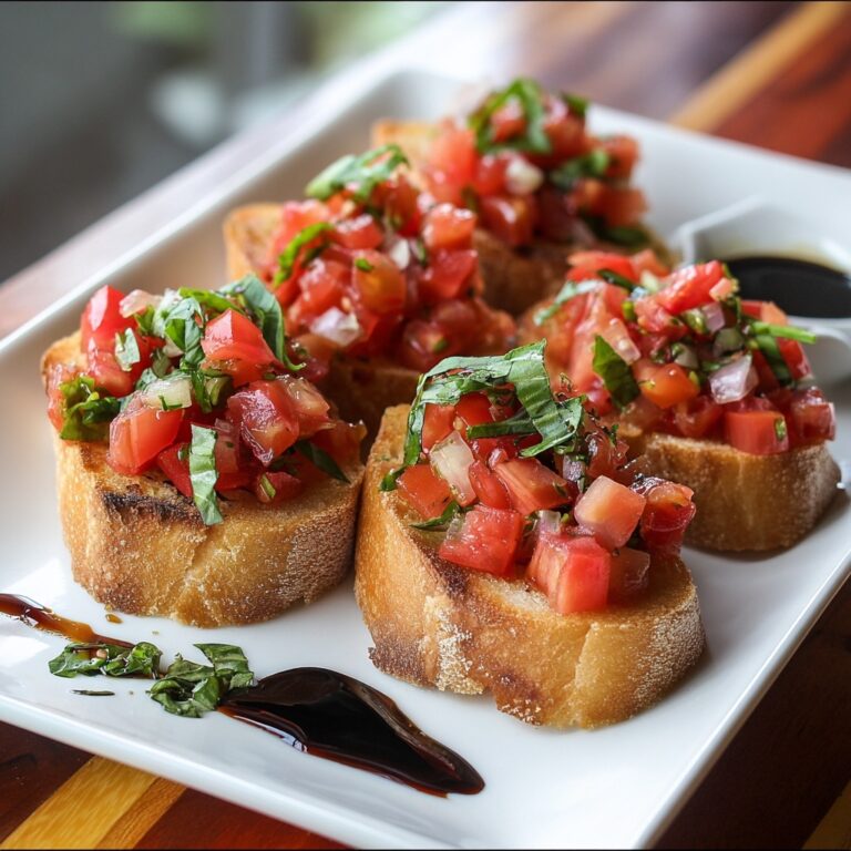 Easy Bruschetta Recipe