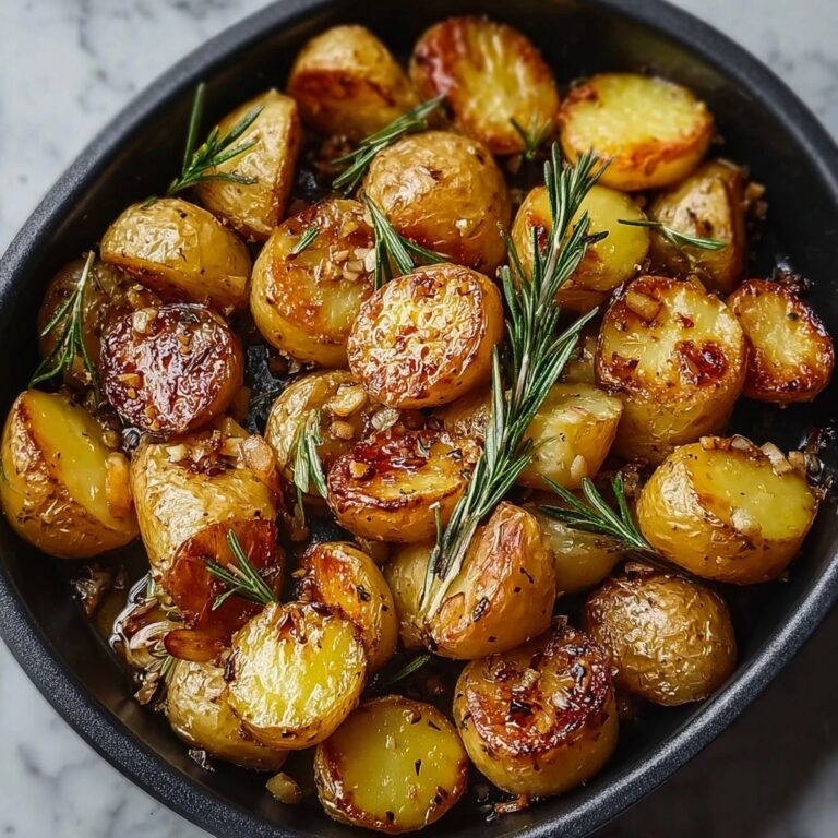 Crispy Roast Potatoes with Rosemary and Garlic Recipe