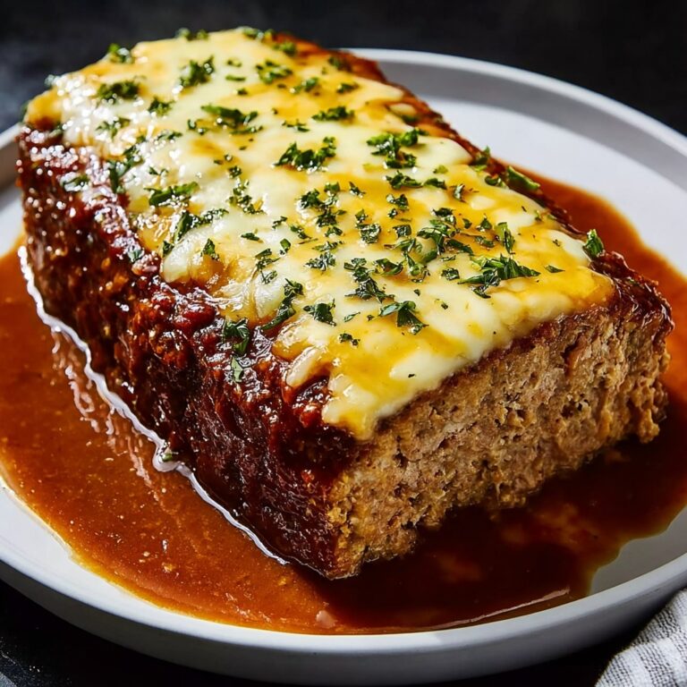 Melt-in-Your-Mouth Garlic Parmesan Chicken Meatloaf Recipe