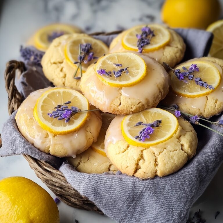 Irresistible Lemon Lavender Cookies for Your Afternoon Bliss Recipe