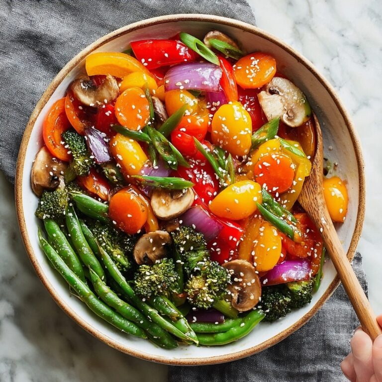 Savor the Color: Easy Vegetable Stir Fry for Busy Nights Recipe