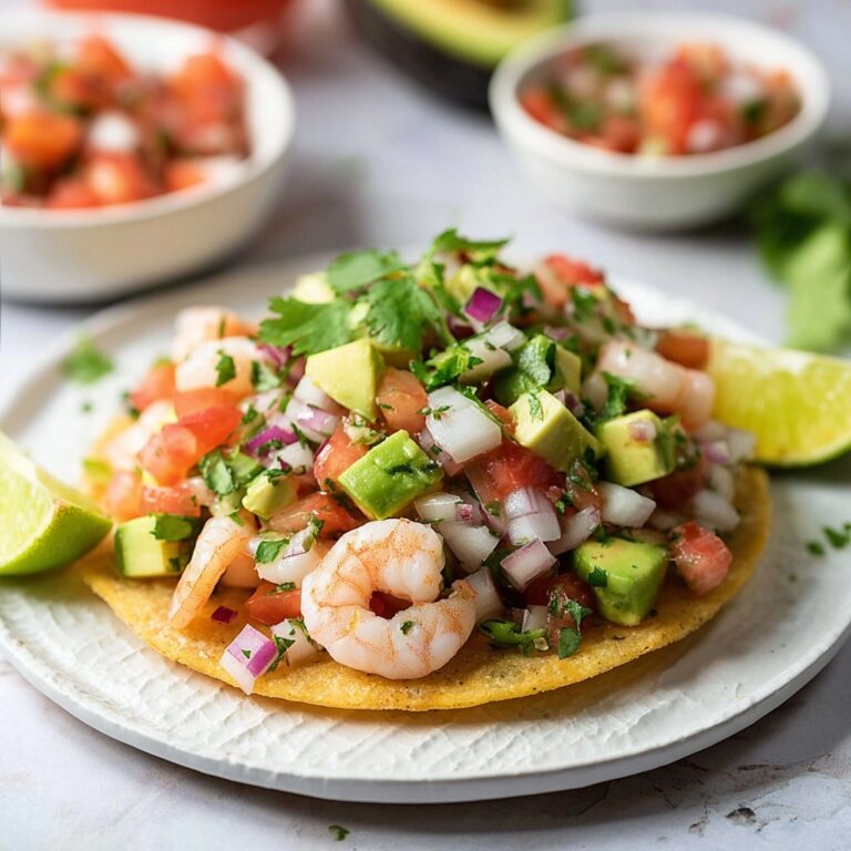 Shrimp Ceviche Tostadas Recipe