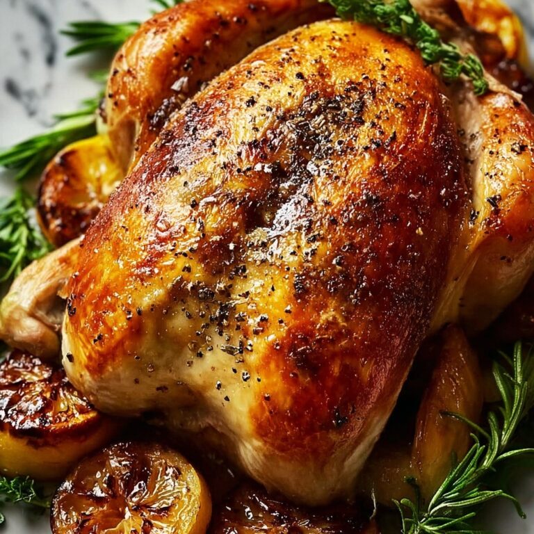 Brined and Roasted Whole Turkey Recipe