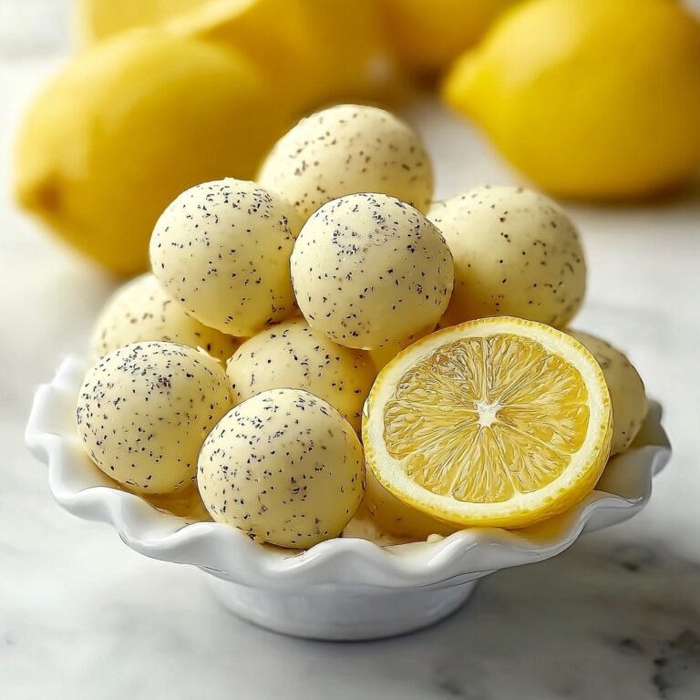 Lemon Poppy Seed Energy Bites Recipe