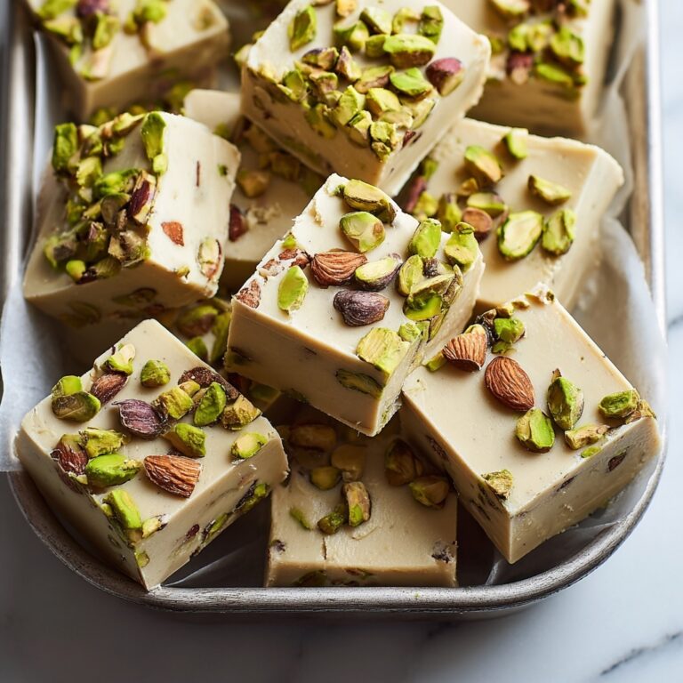 Pistachio White Chocolate Fudge Recipe