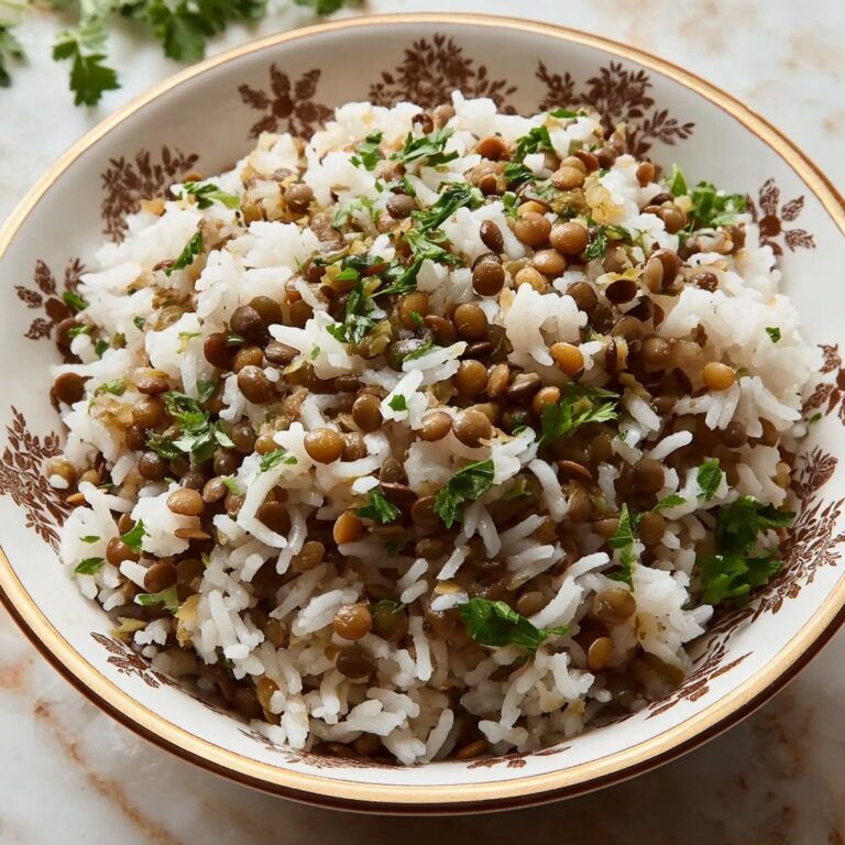Simple Lebanese Lentils & Rice (Mujaddara) Recipe