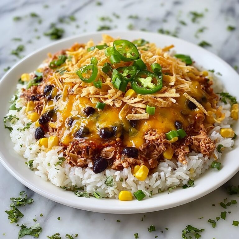 Shredded BBQ Chicken Casserole Recipe