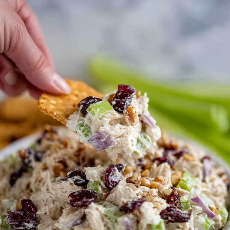 Cranberry and Pecan Chicken Salad Recipe