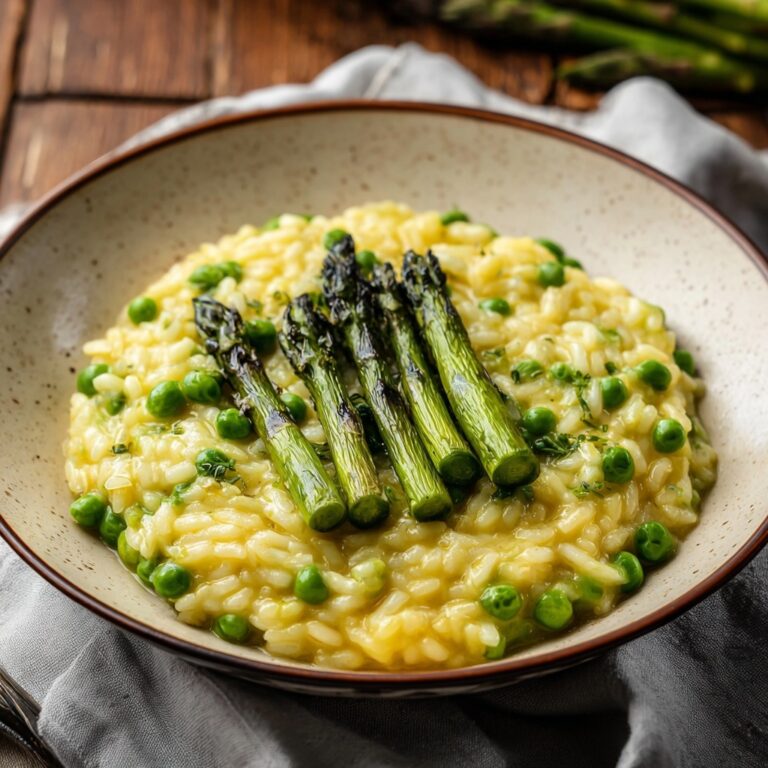 Easy Spring Asparagus Risotto Recipe