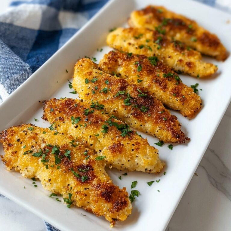 Crispy Parmesan Ranch Chicken Tenders Recipe