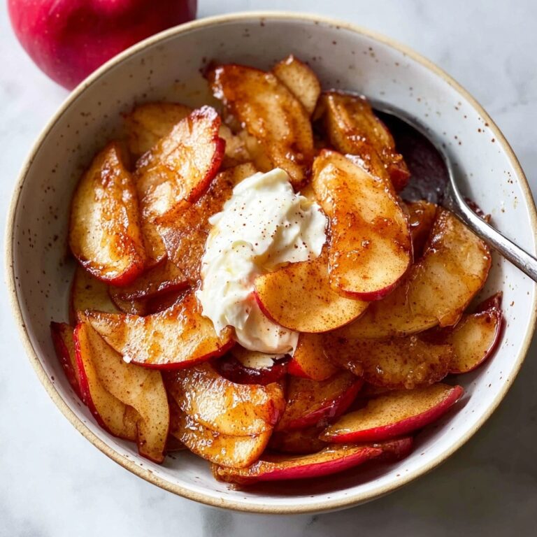 Air Fryer Cinnamon Sugar Apples Recipe
