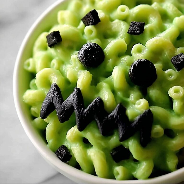 Spook Up Dinner with Halloween Monster Mac and Cheese Recipe
