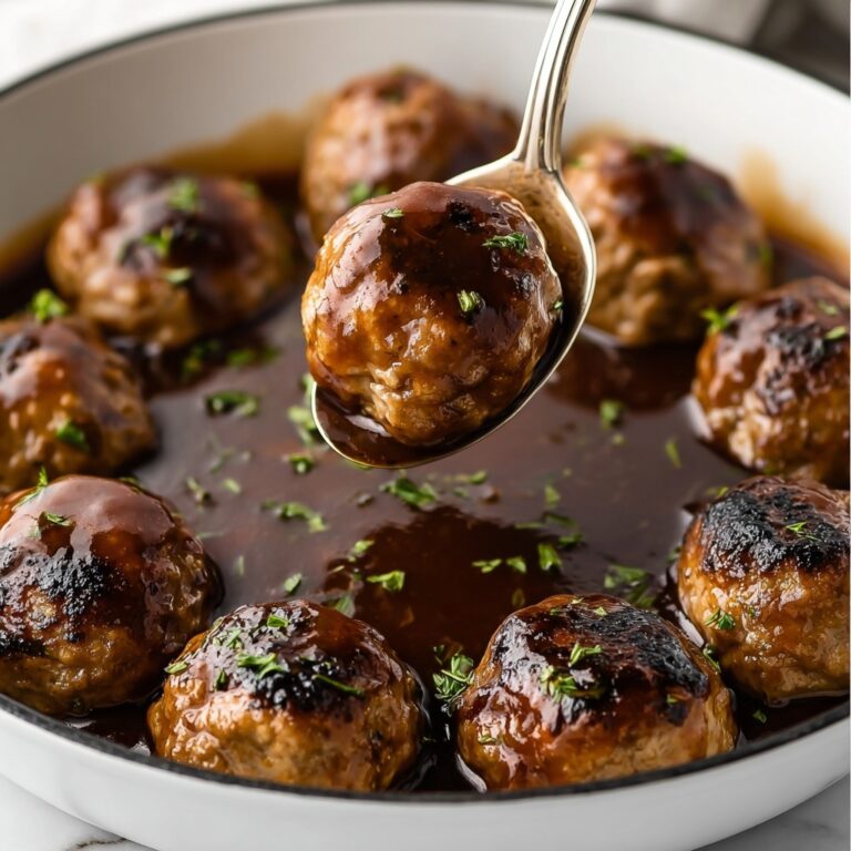 Salisbury Steak Meatballs Recipe