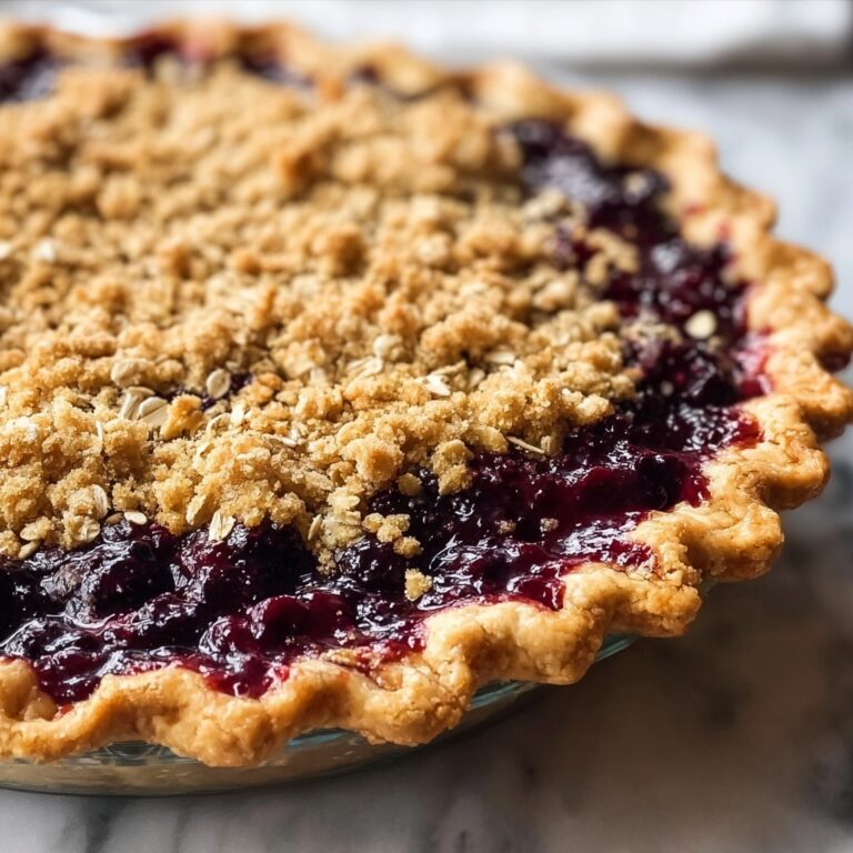 Triple Berry Rhubarb Pie Recipe