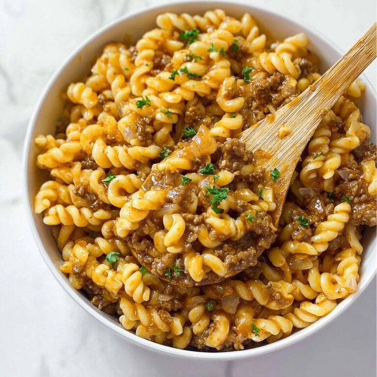 Quick & Easy Cheeseburger Casserole Recipe