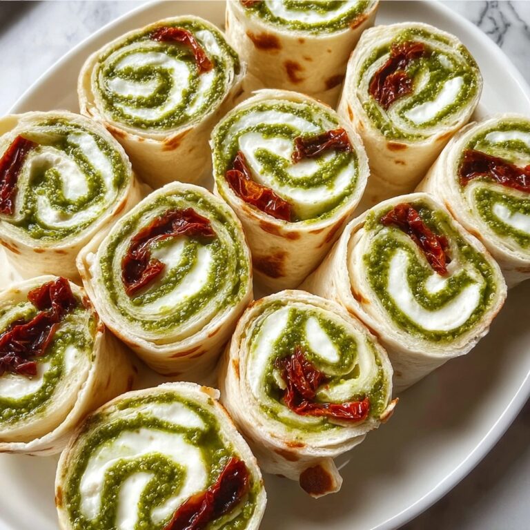 Sundried Tomato Pesto Pinwheels: 7 Irresistible Bites Recipe