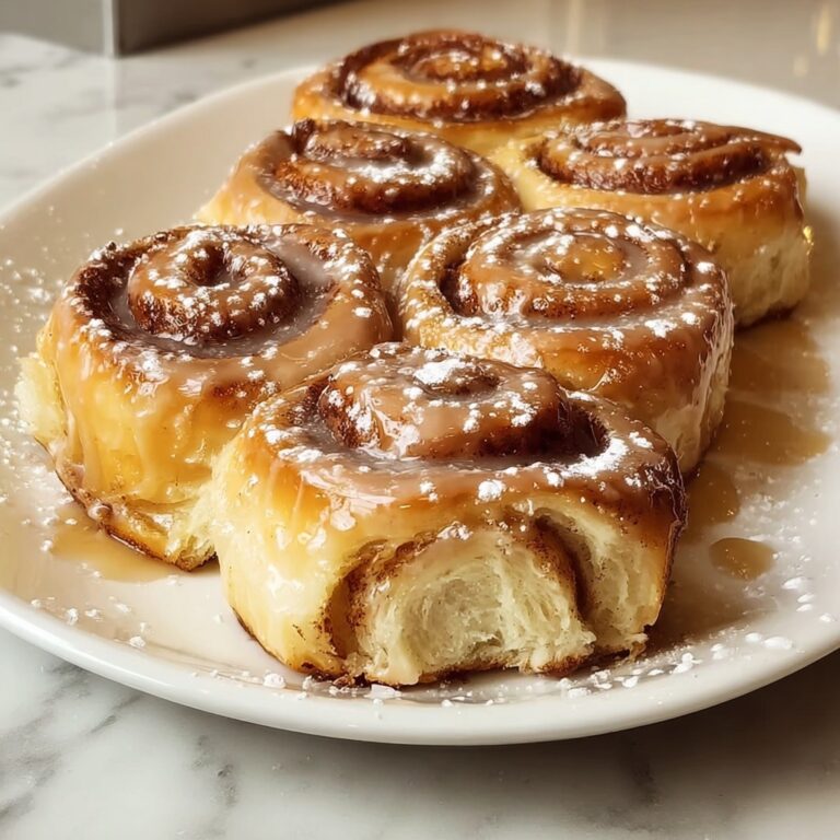 Eggnog Cinnamon Rolls Recipe