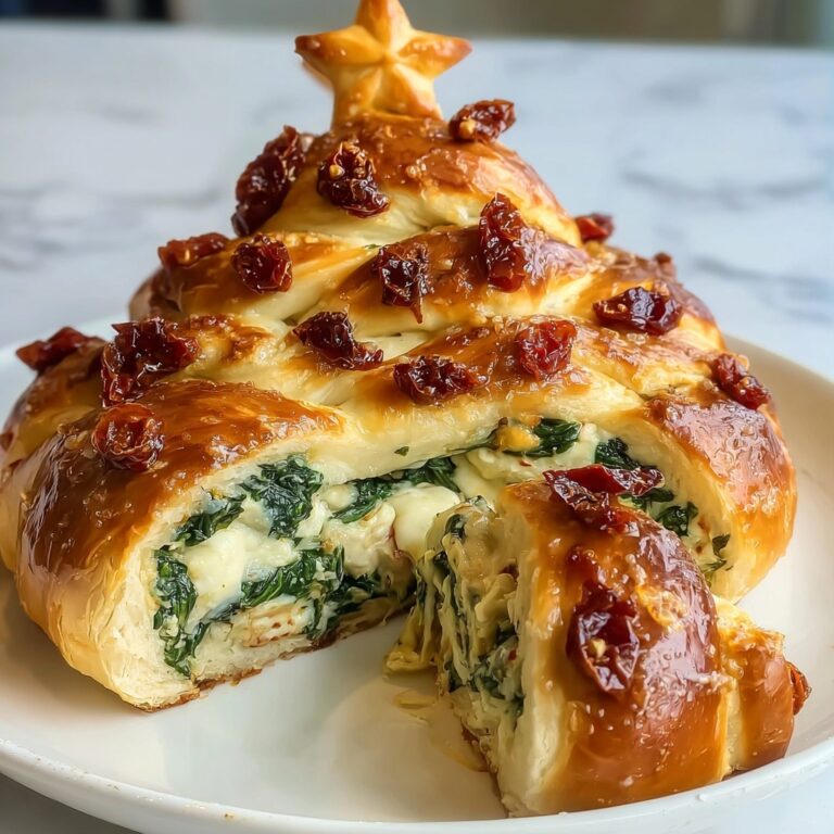 Christmas Tree Stuffed Bread: 7 Festive Flavors Await Recipe